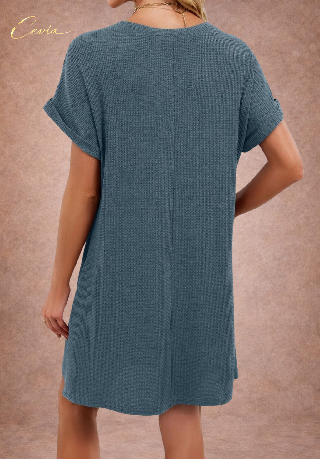 The Soft Grace Textured Dress