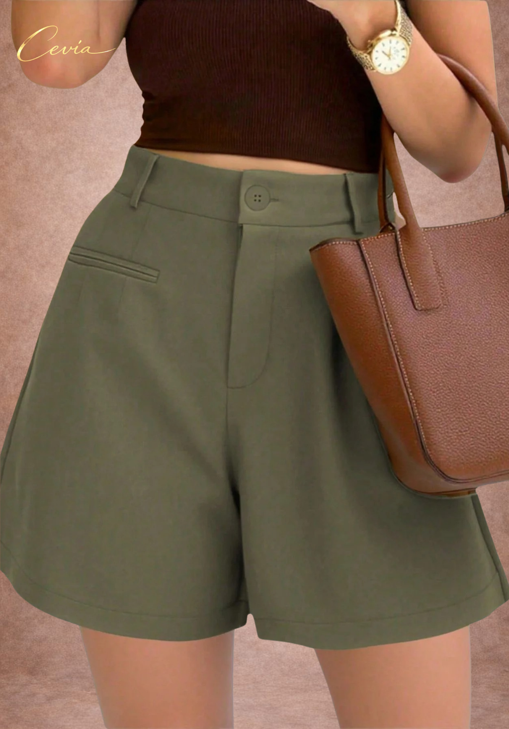 The Monaco Elegance Tailored Shorts