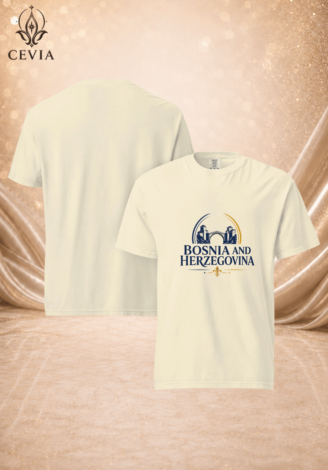 The Bosnia and Herzegovina Supporter Graphic Tee