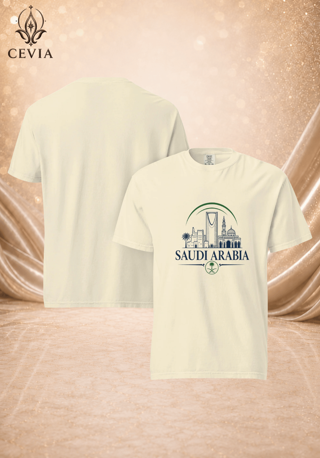 The Saudi Arabia Supporter Graphic Tee