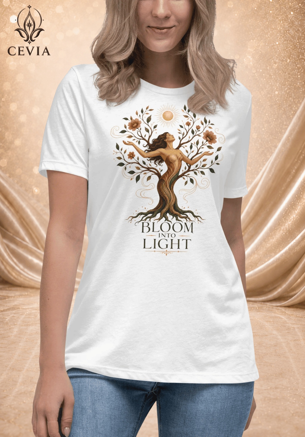 The Bloom Into Light Graphic Tee