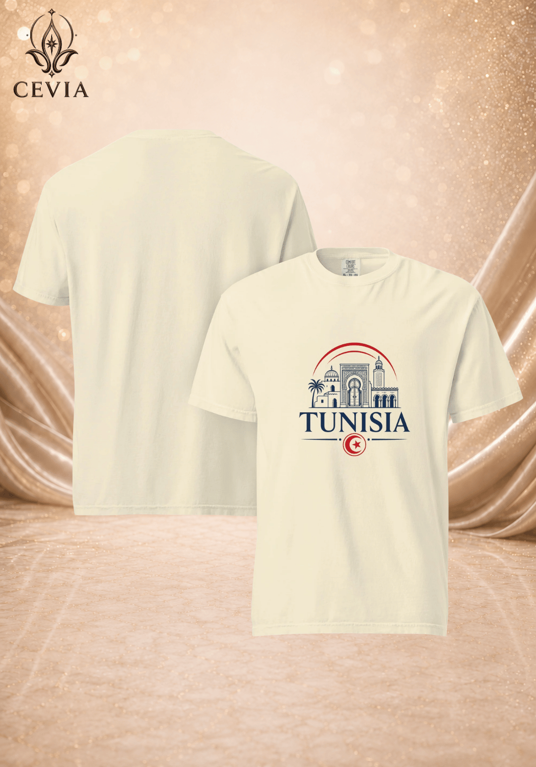 The Tunisia Supporter Graphic Tee