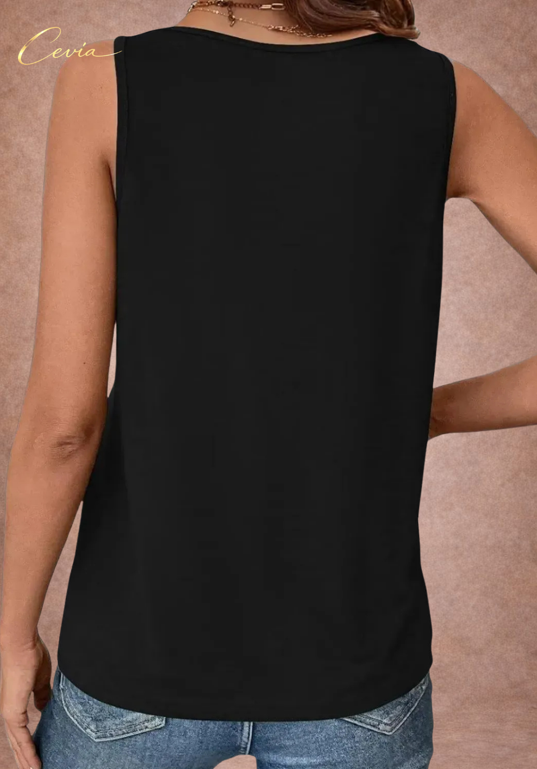 The Rosalie Soft Drape Tank