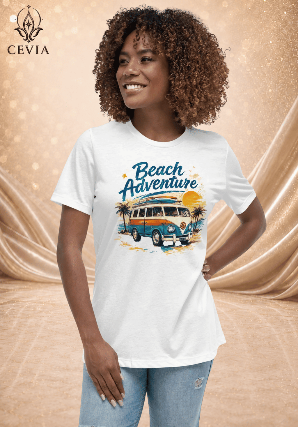 The Beach Adventure Graphic Tee