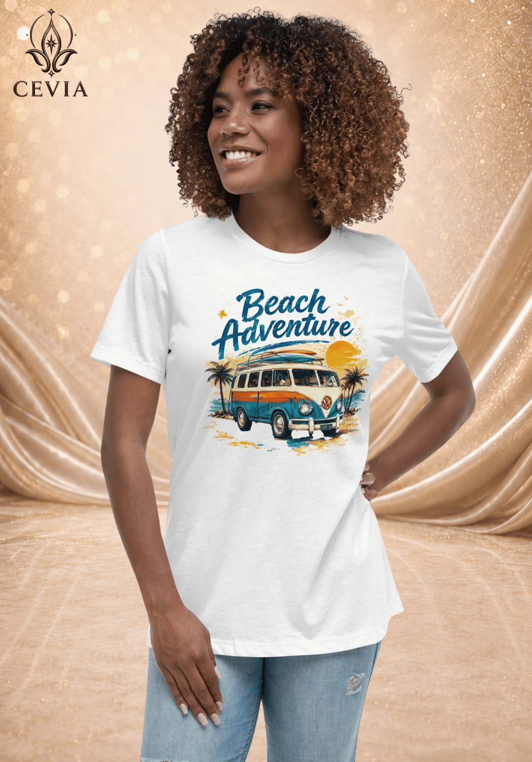 The Beach Adventure Graphic Tee