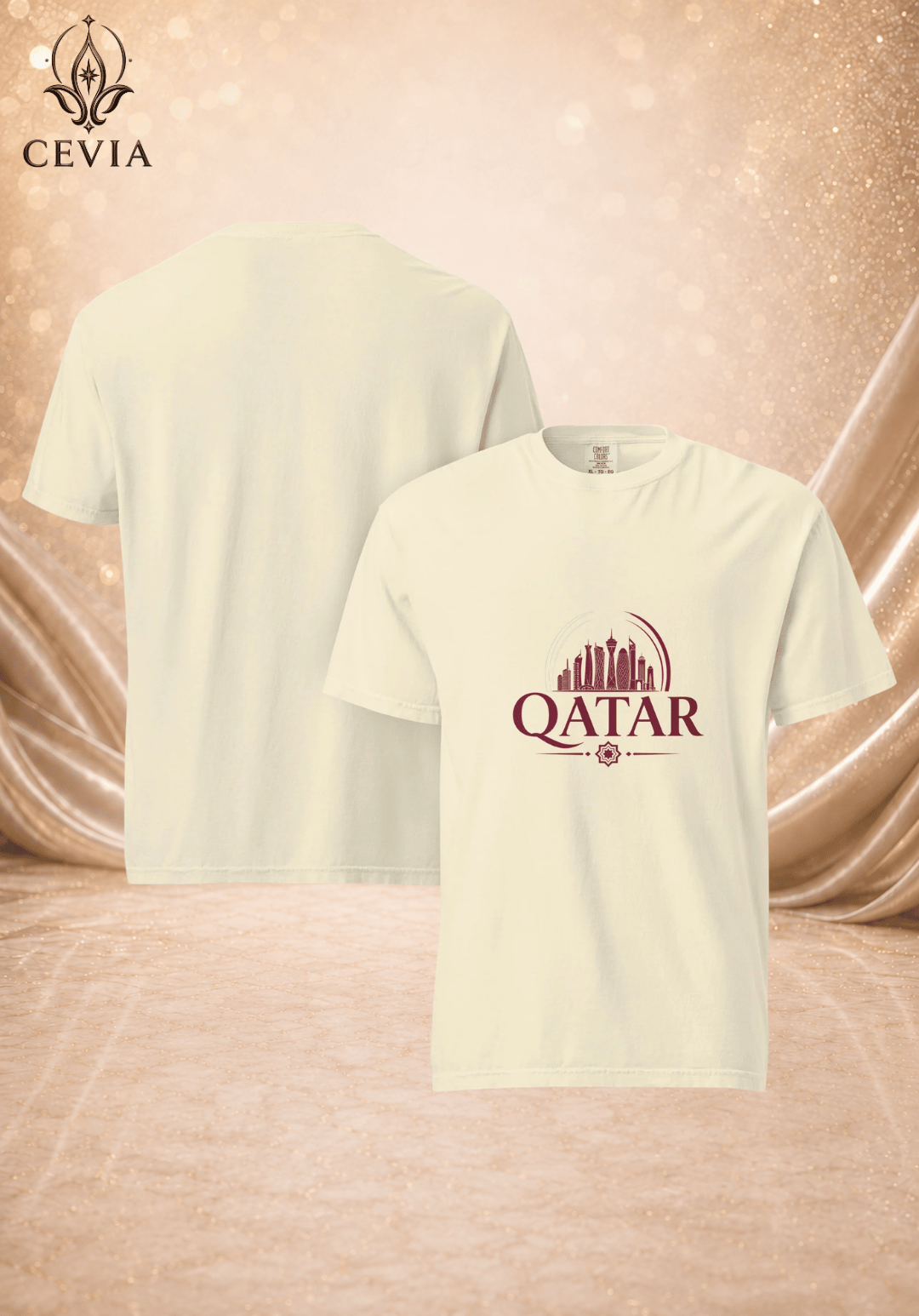 The Qatar Supporter Graphic Tee