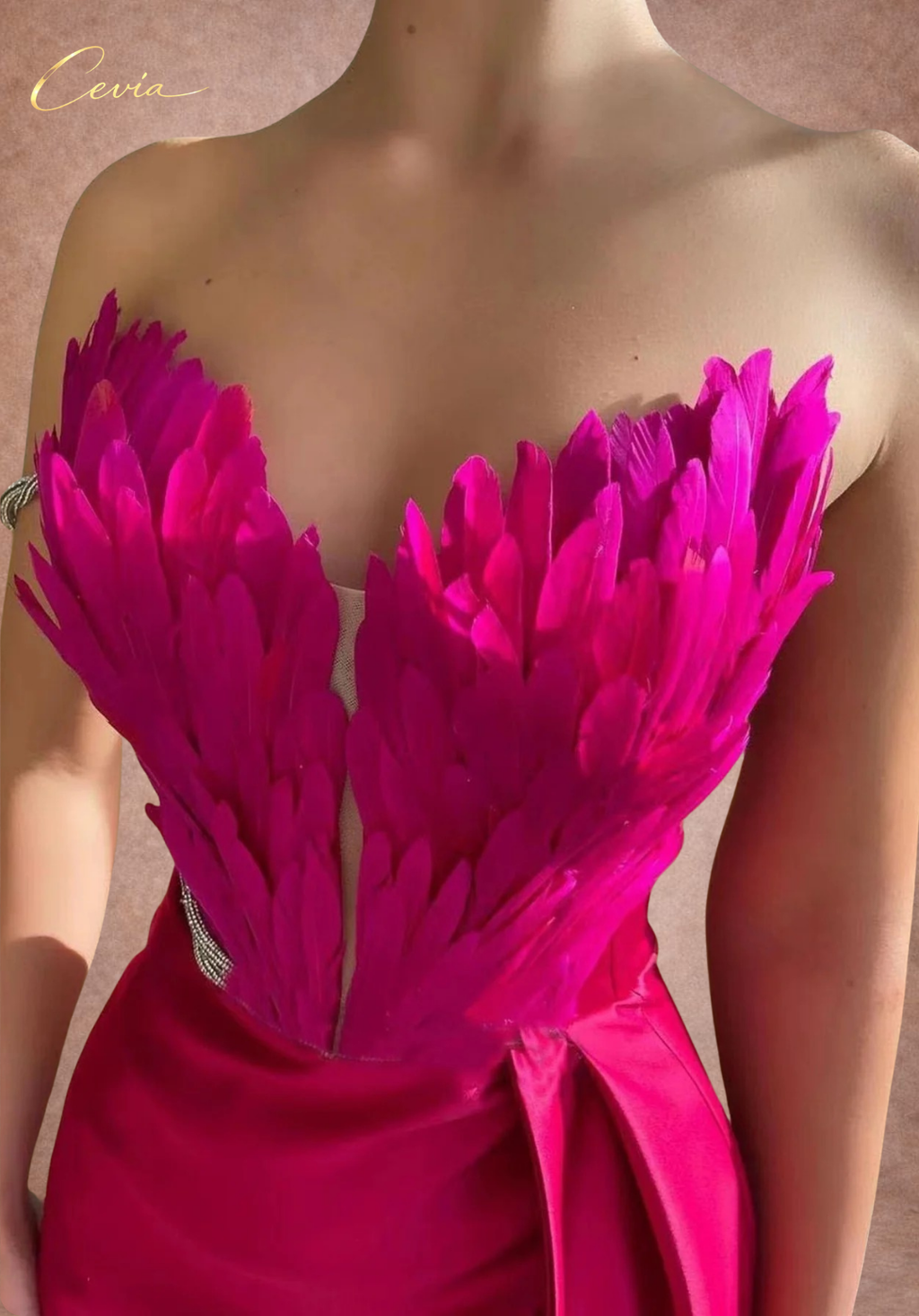 The Seraphine Aura Evening Gown