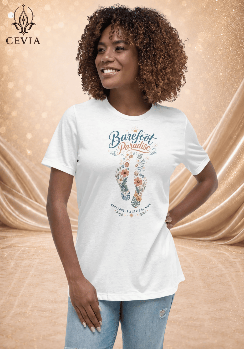 The Barefoot Paradise Graphic Tee