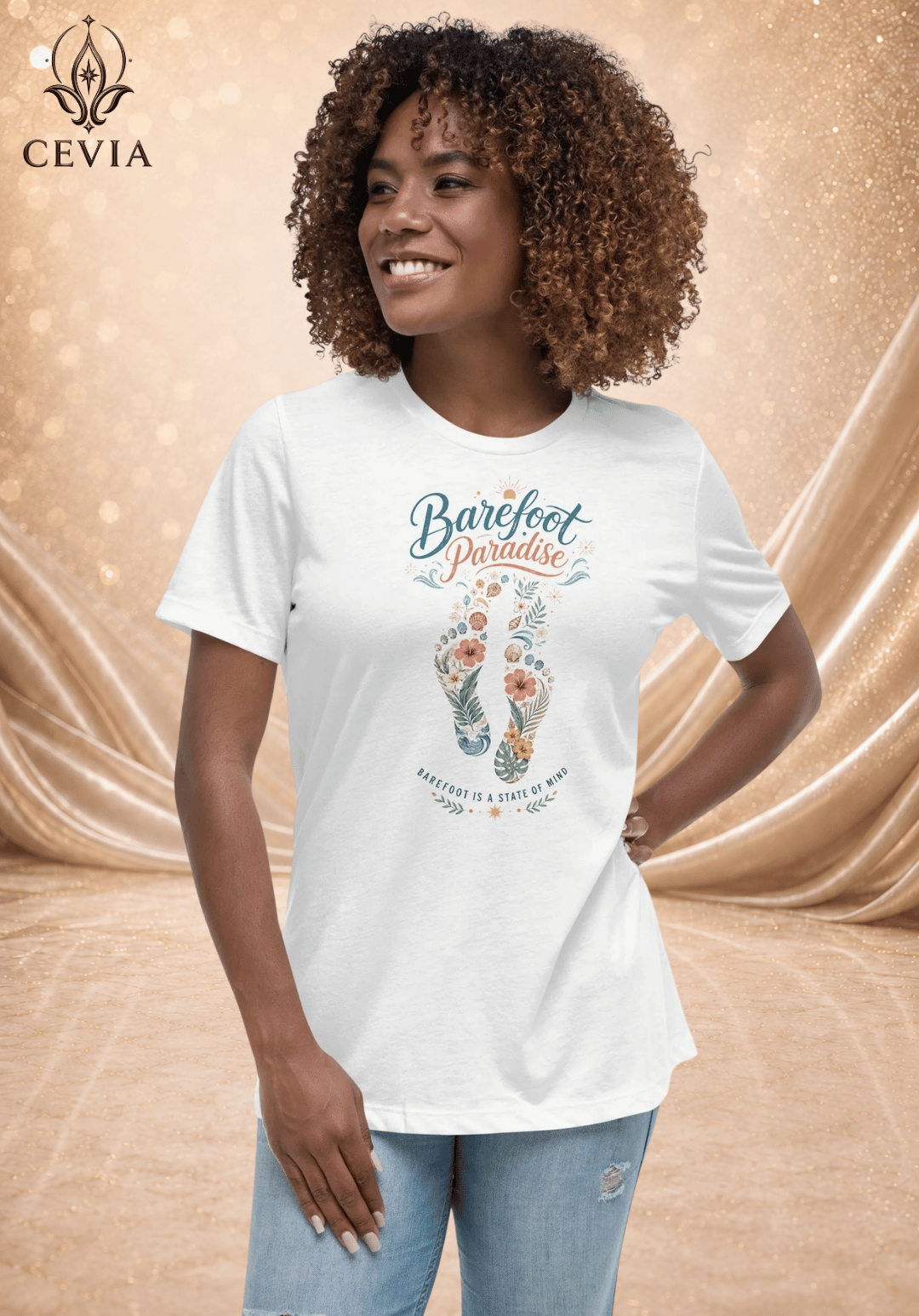 The Barefoot Paradise Graphic Tee