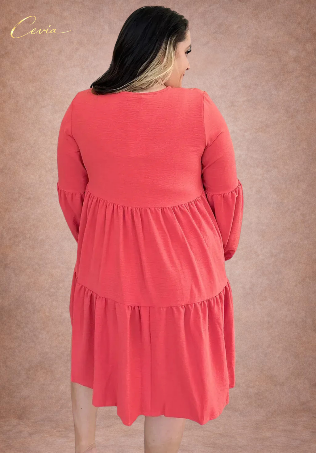 Tiered Ruffle Pocket Dress