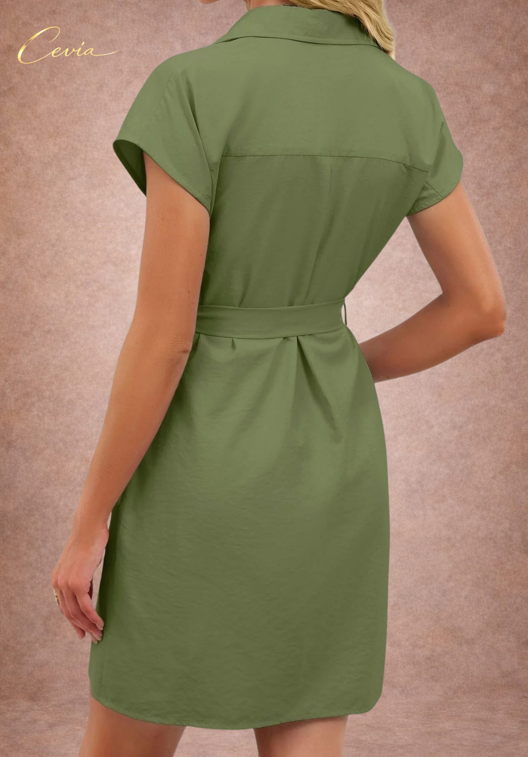The Savina Tailored Shirt Dress