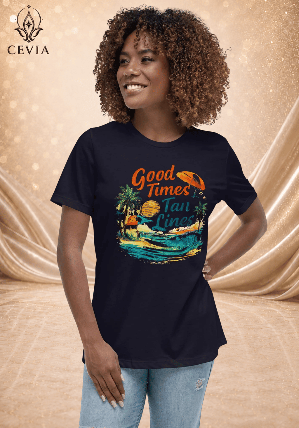 The Good Times & Tan Lines Graphic Tee
