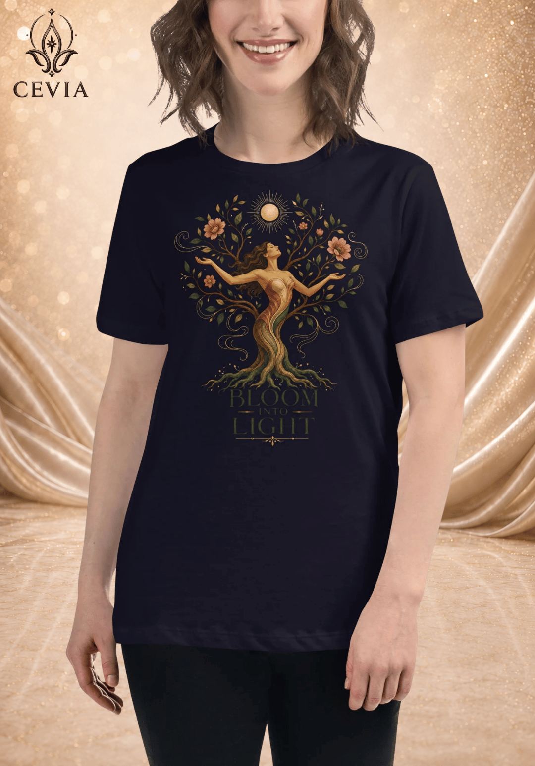 The Bloom Into Light Graphic Tee