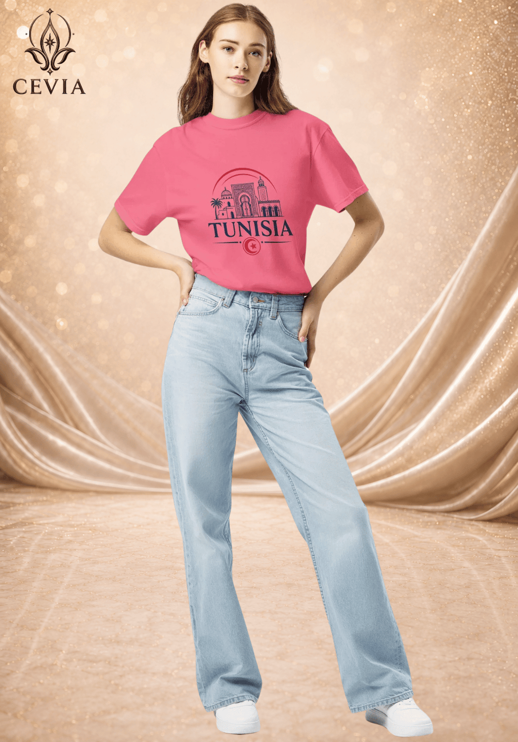 The Tunisia Supporter Graphic Tee