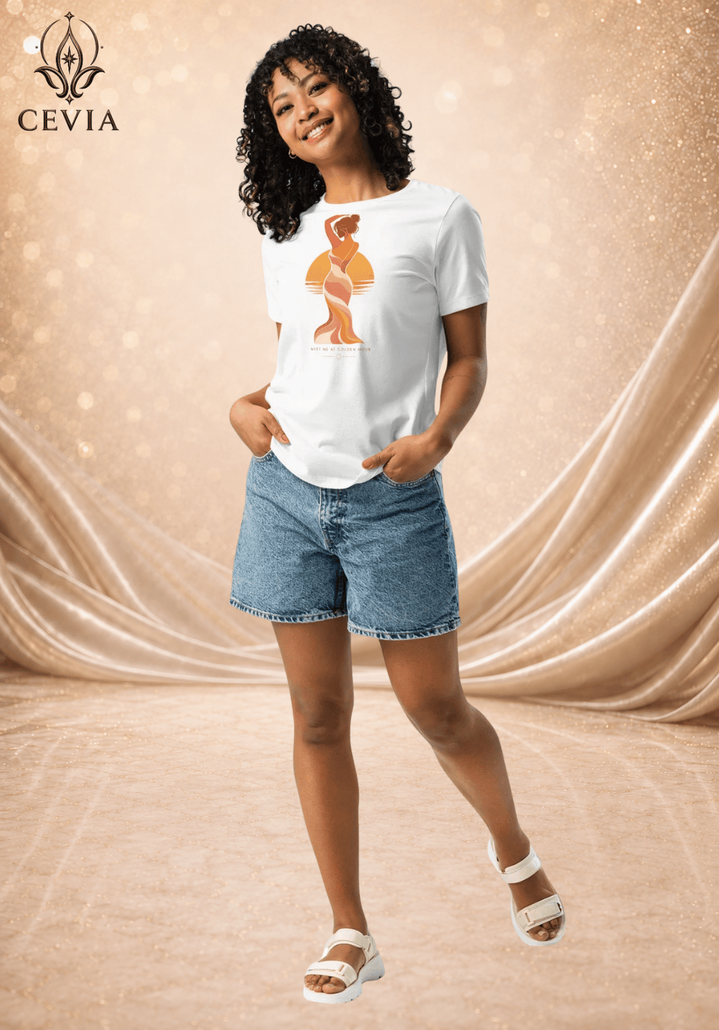 The Golden Hour Muse Graphic Tee
