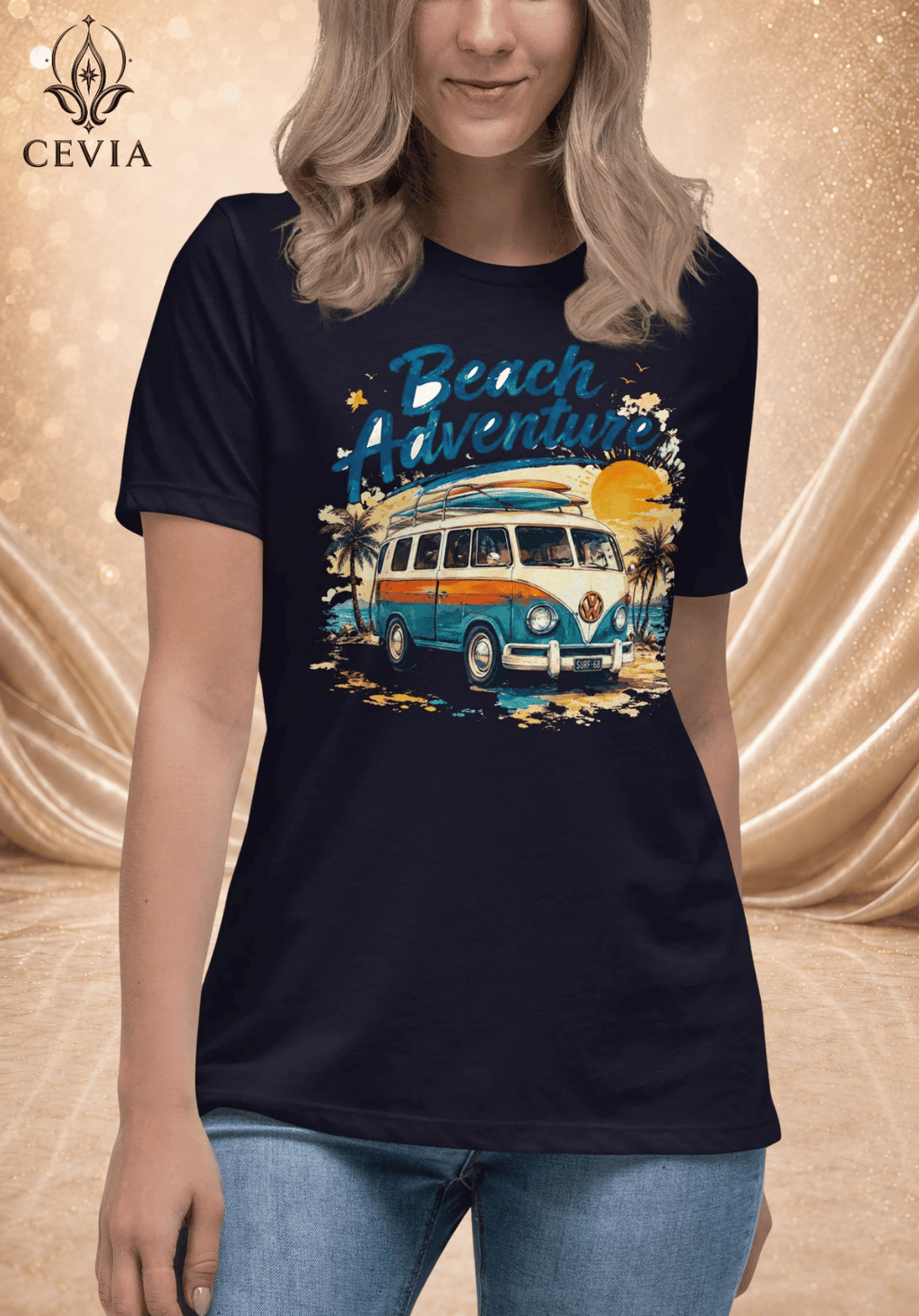 The Beach Adventure Graphic Tee