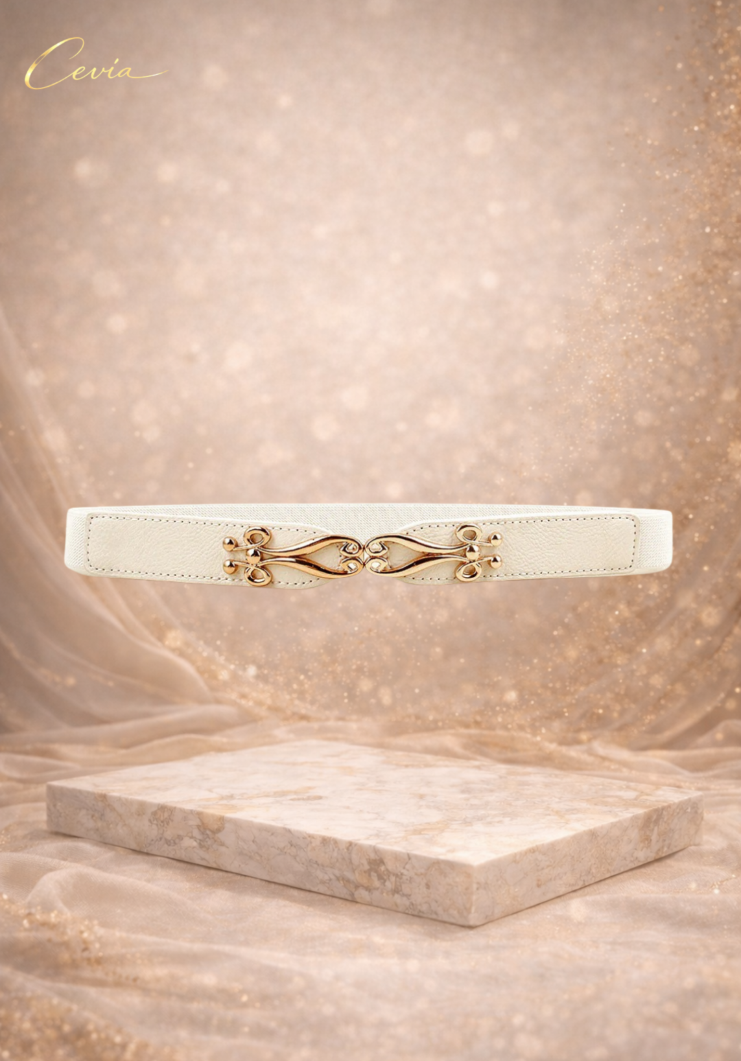 The Éloane Sculpted-Link Waist Belt
