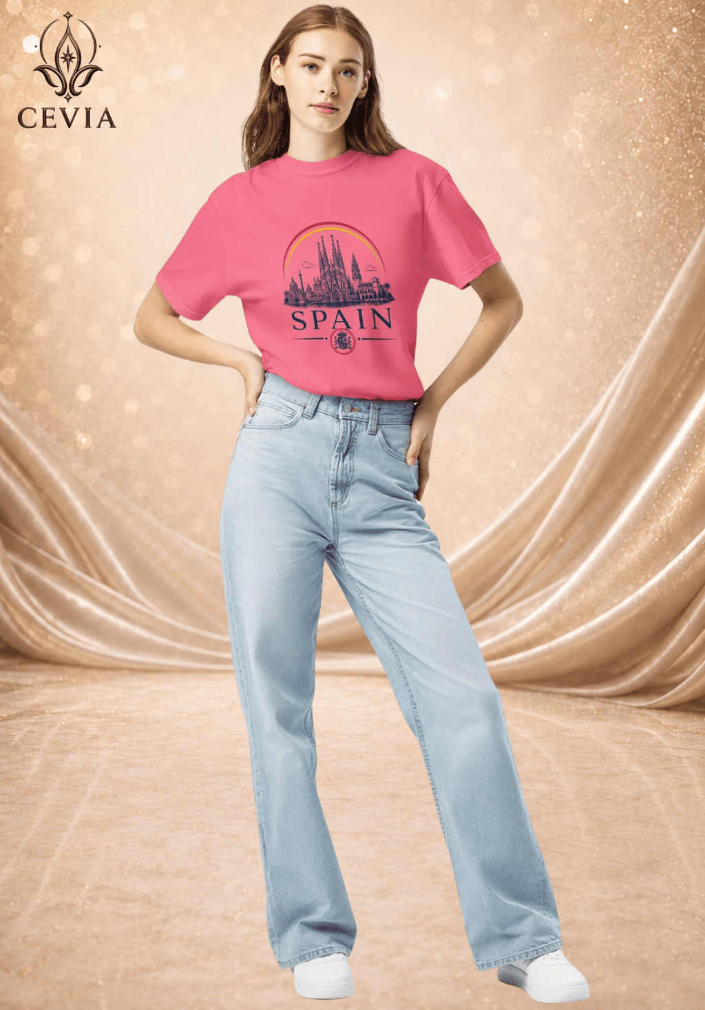 The Spain Supporter Graphic Tee