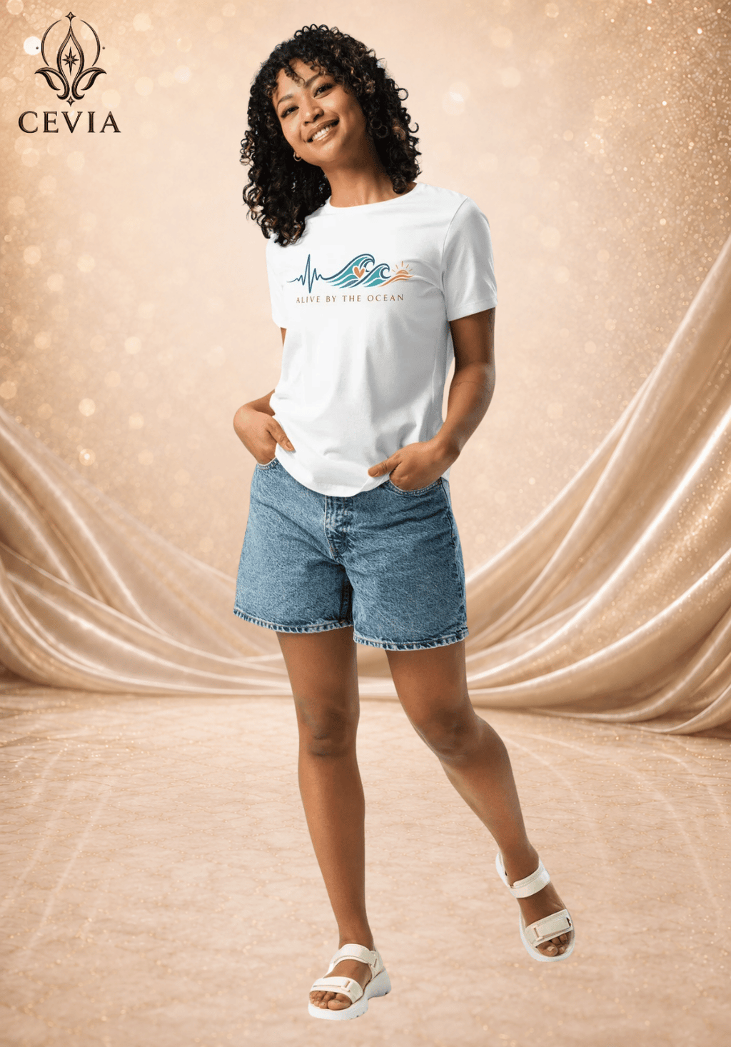 The Ocean Pulse Graphic Tee