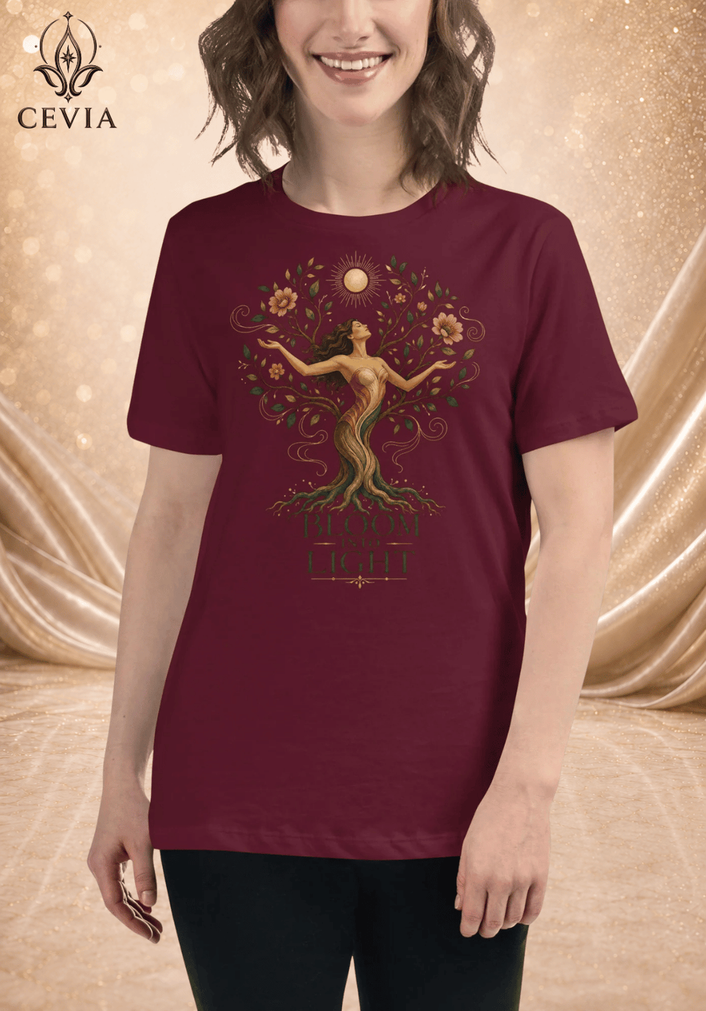 The Bloom Into Light Graphic Tee