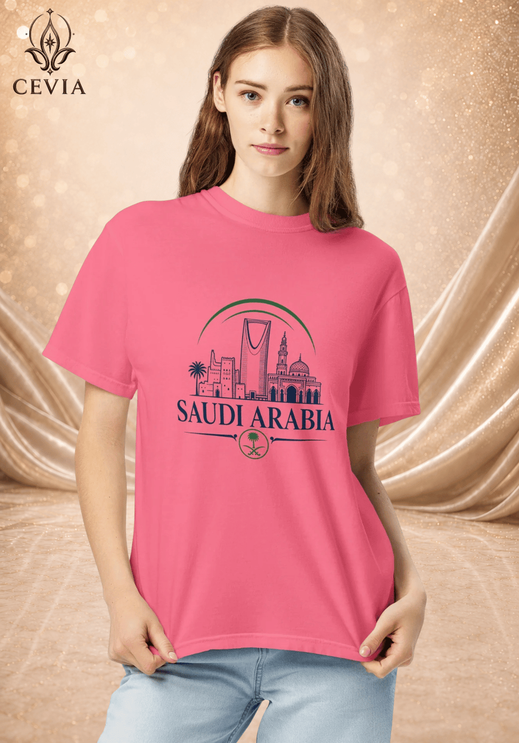 The Saudi Arabia Supporter Graphic Tee