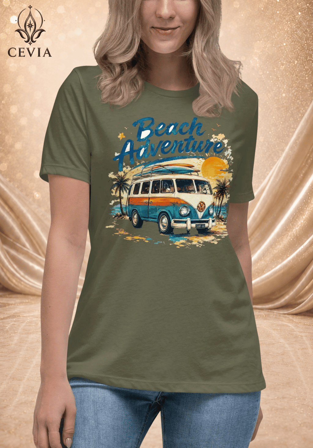 The Beach Adventure Graphic Tee