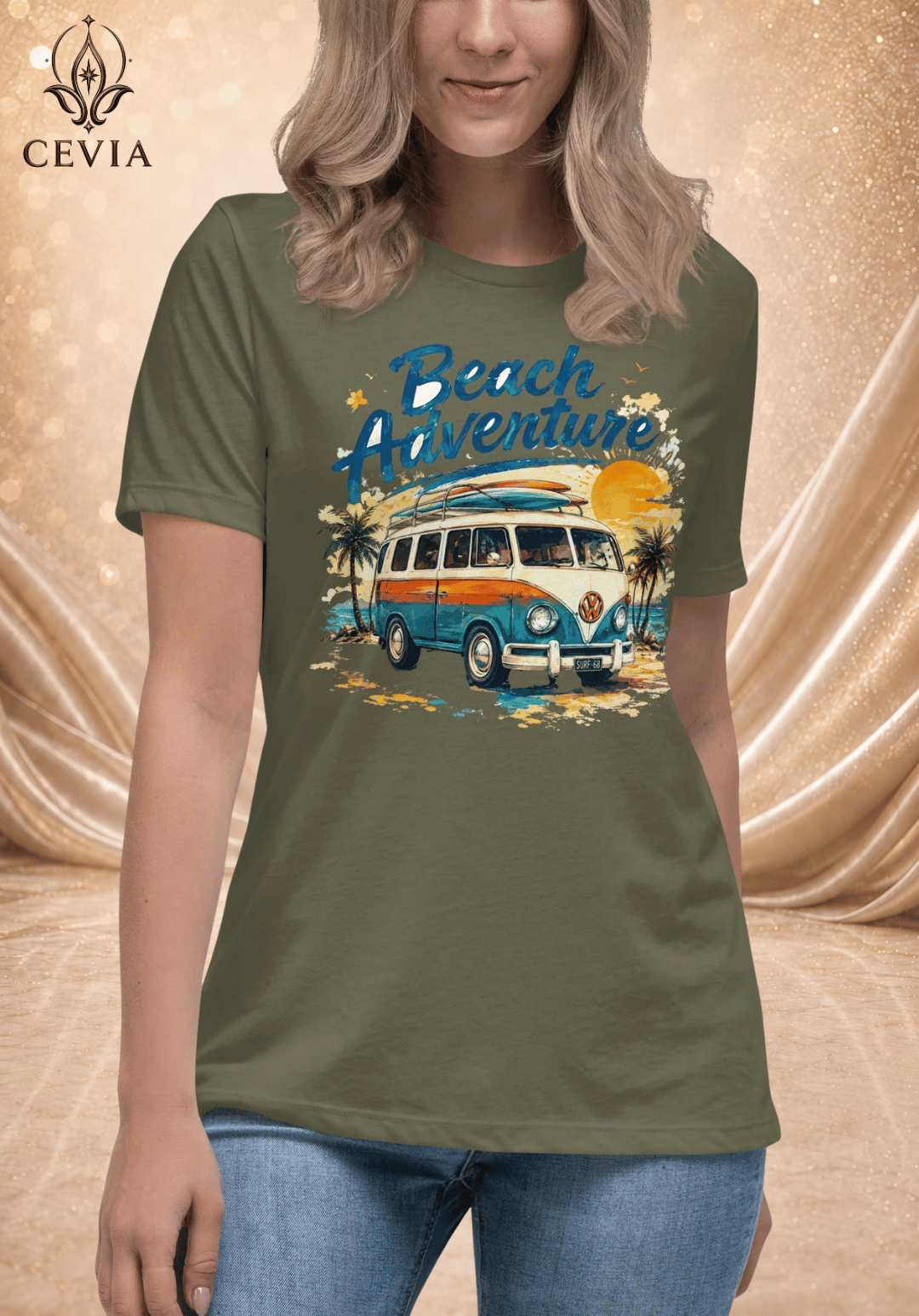 The Beach Adventure Graphic Tee