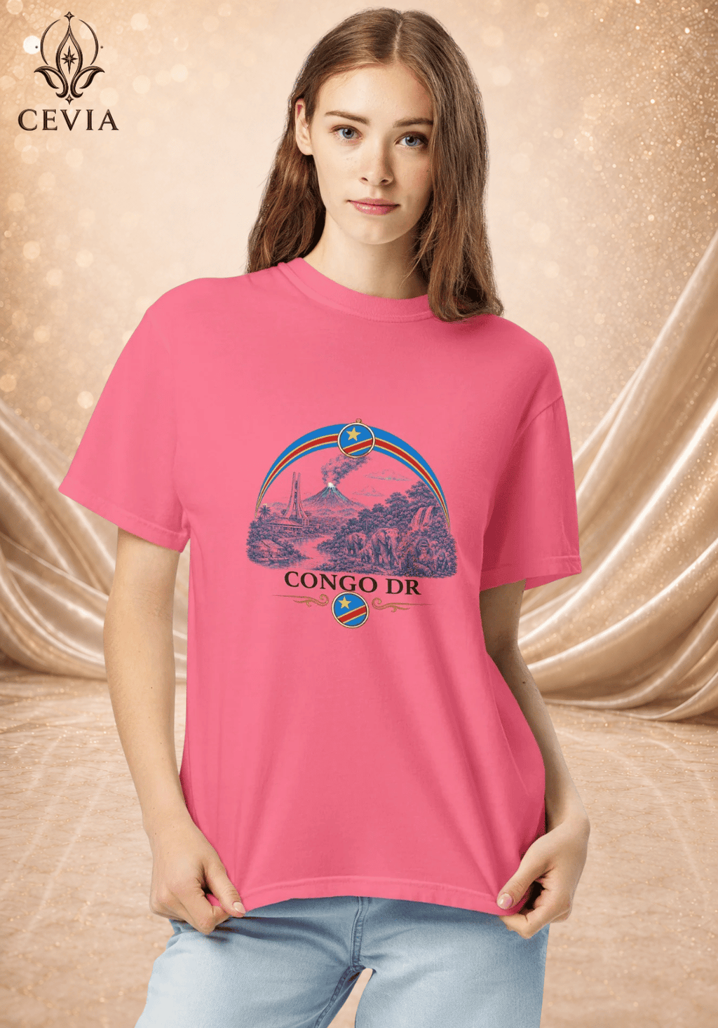 The Congo DR Supporter Graphic Tee