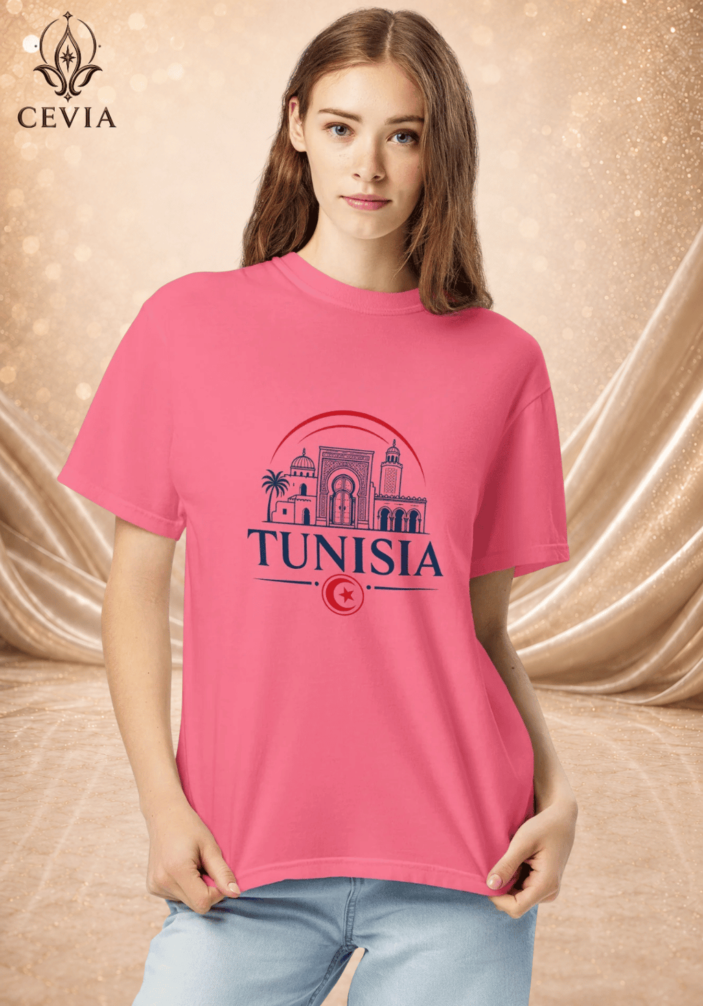 The Tunisia Supporter Graphic Tee