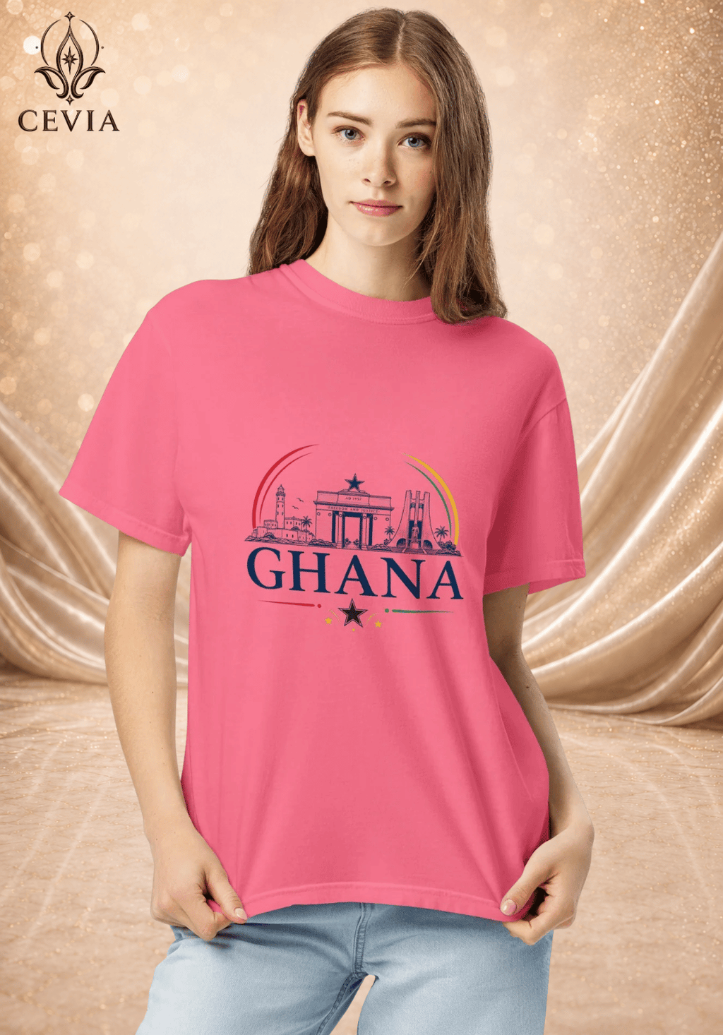 The Ghana Supporter Graphic Tee