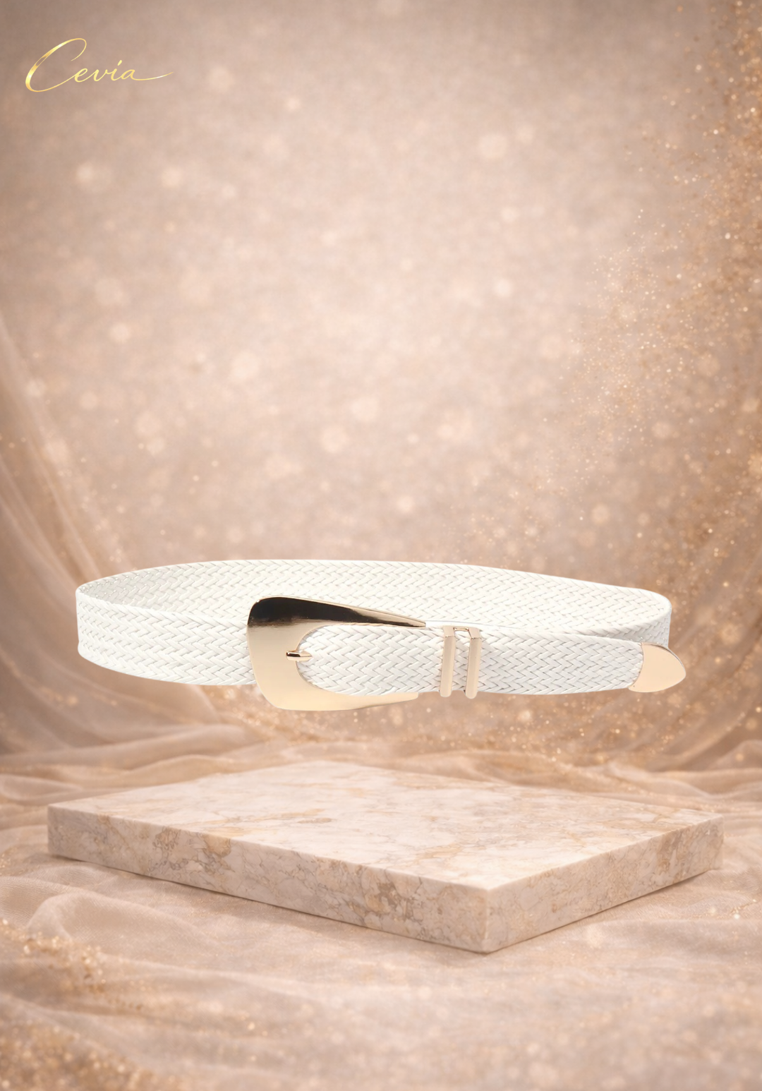 The Serinelle Woven Waist Belt