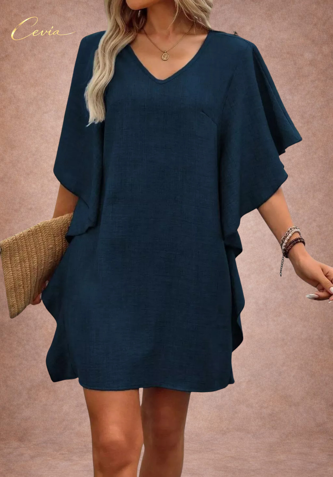 The Alora Ruffle Mini Dress