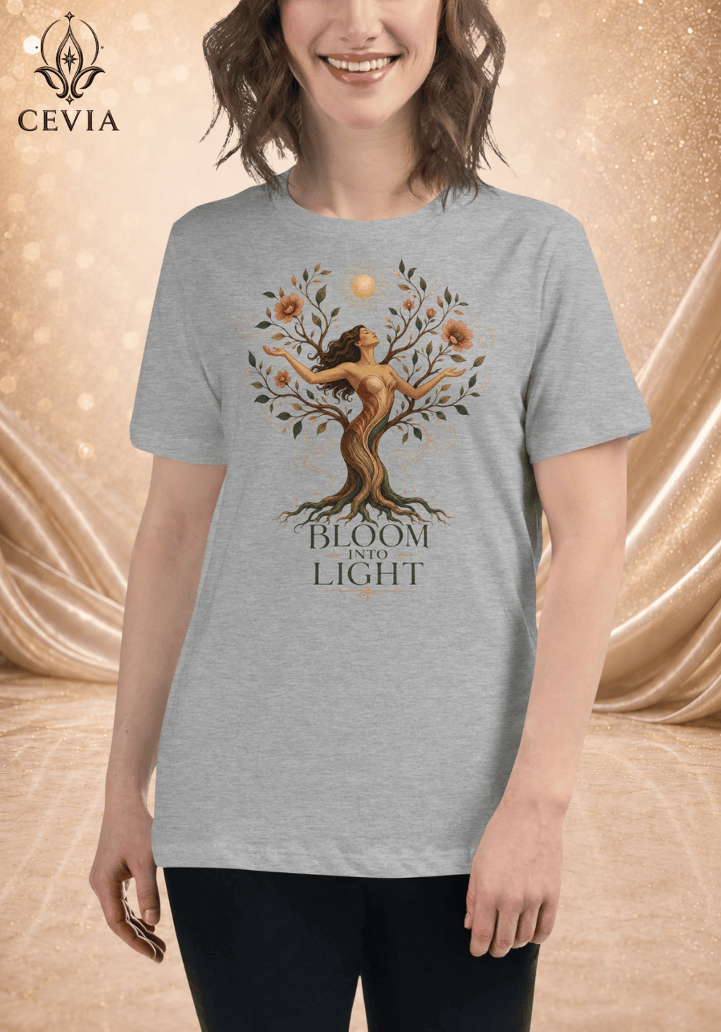 The Bloom Into Light Graphic Tee