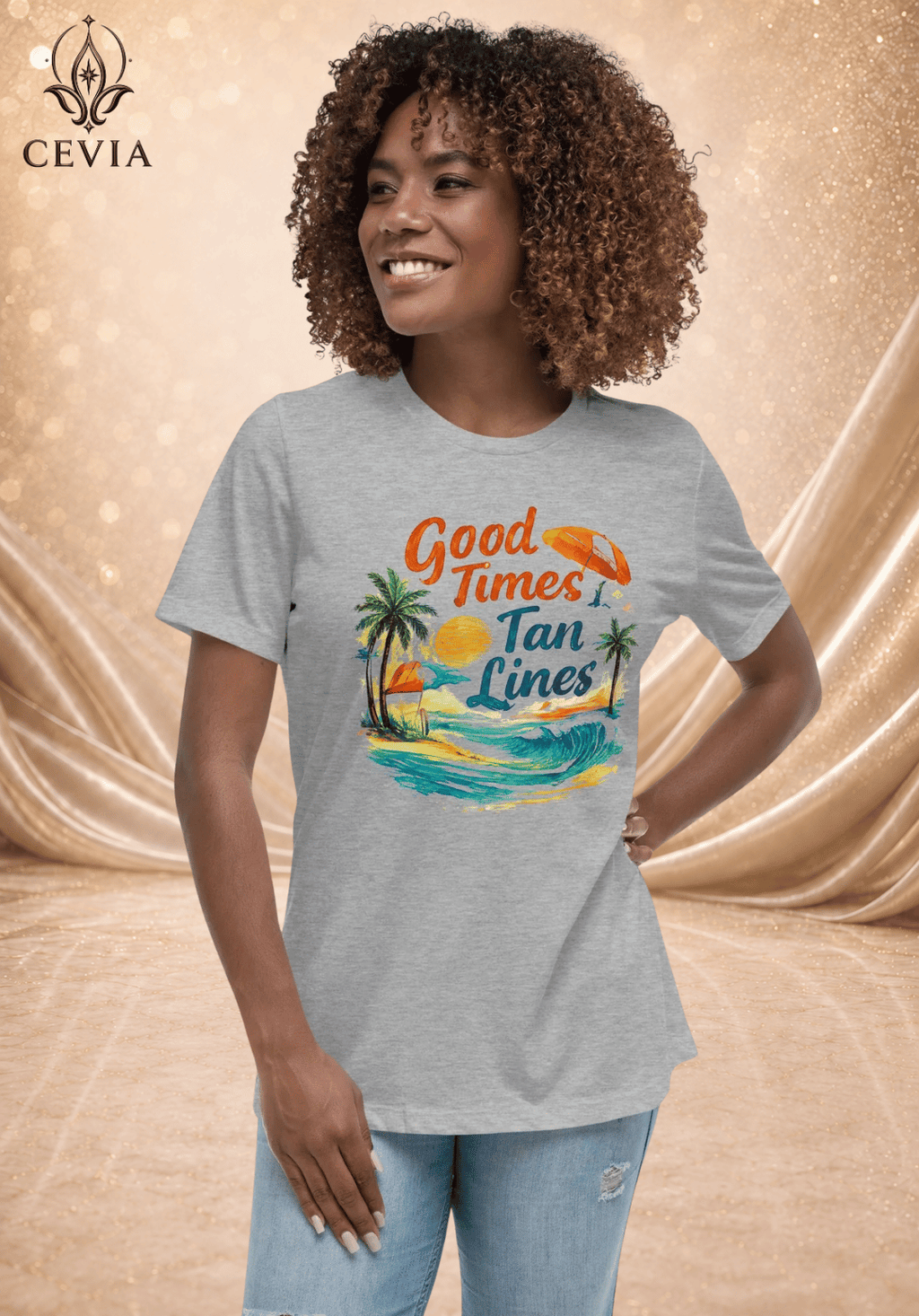 The Good Times & Tan Lines Graphic Tee