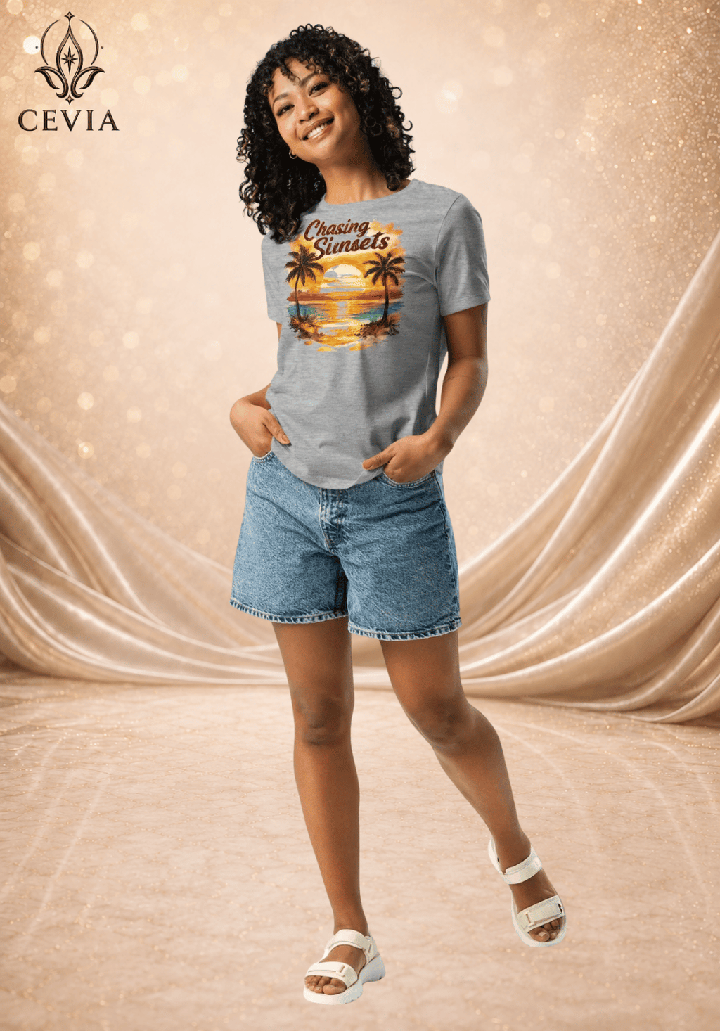 The Chasing Sunsets Graphic Tee