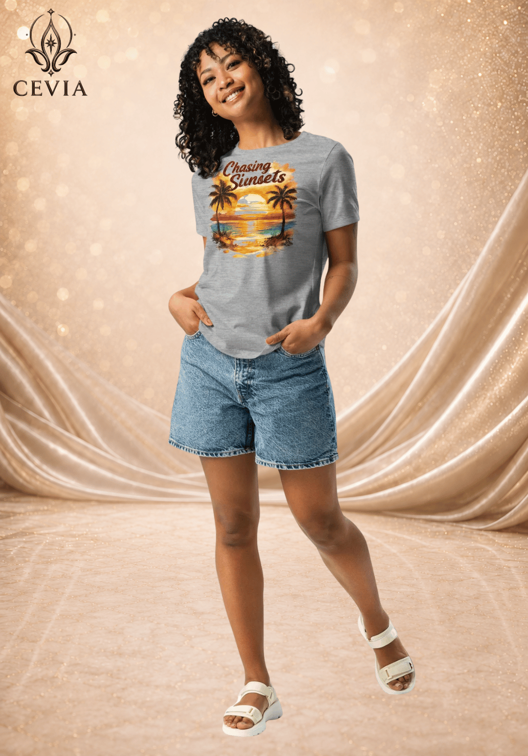 The Chasing Sunsets Graphic Tee