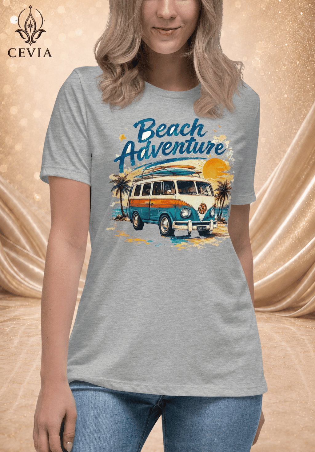 The Beach Adventure Graphic Tee