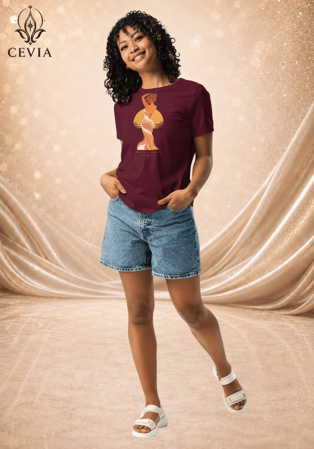 The Golden Hour Muse Graphic Tee