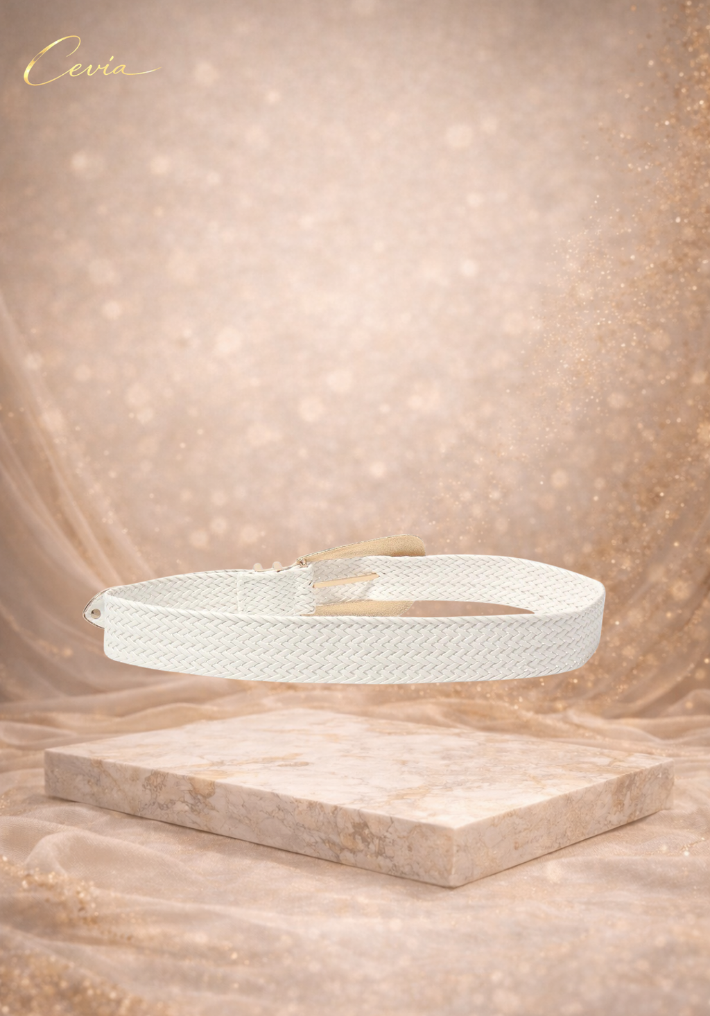 The Serinelle Woven Waist Belt