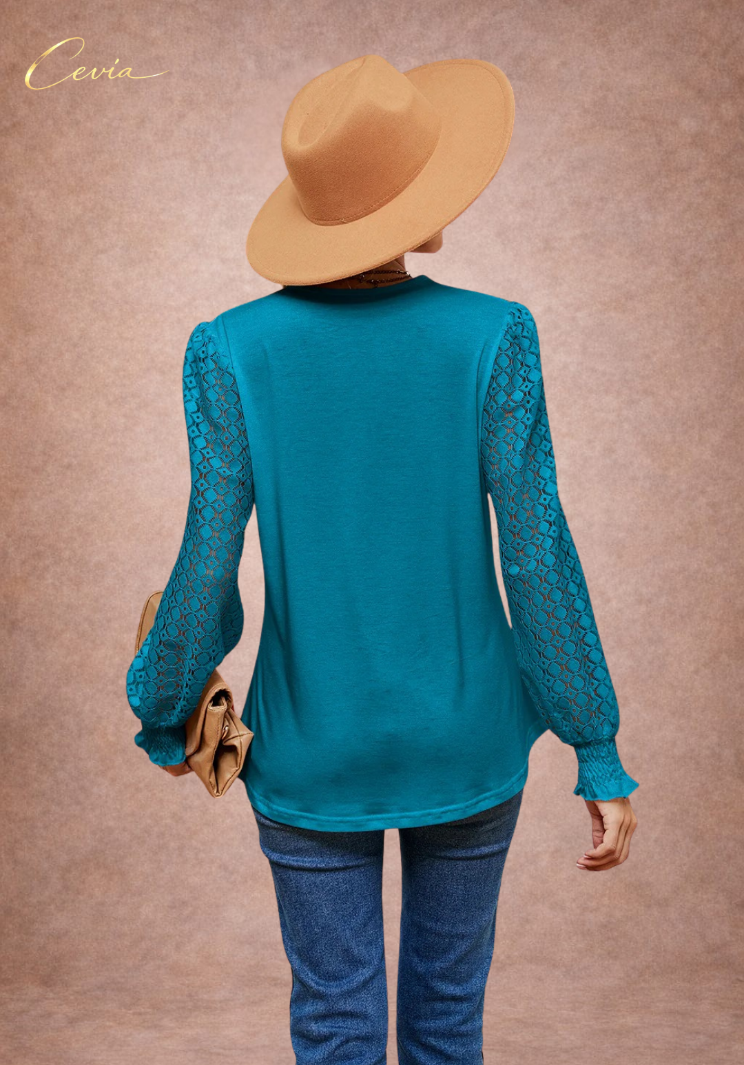 The Elowyn Lace-Elegance Blouse