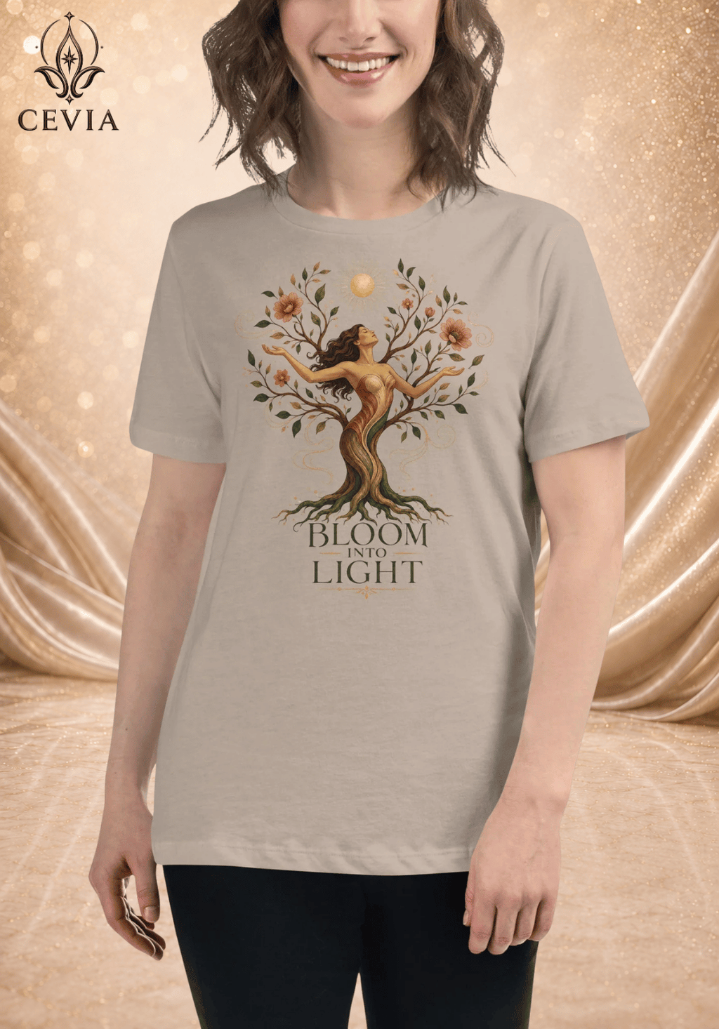 The Bloom Into Light Graphic Tee