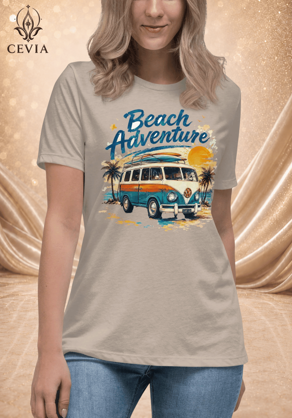 The Beach Adventure Graphic Tee