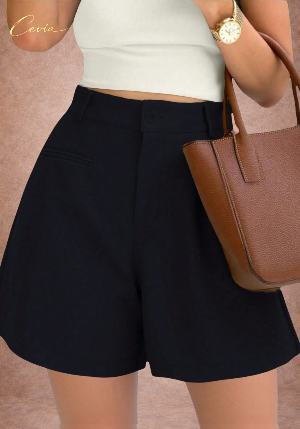 The Monaco Elegance Tailored Shorts