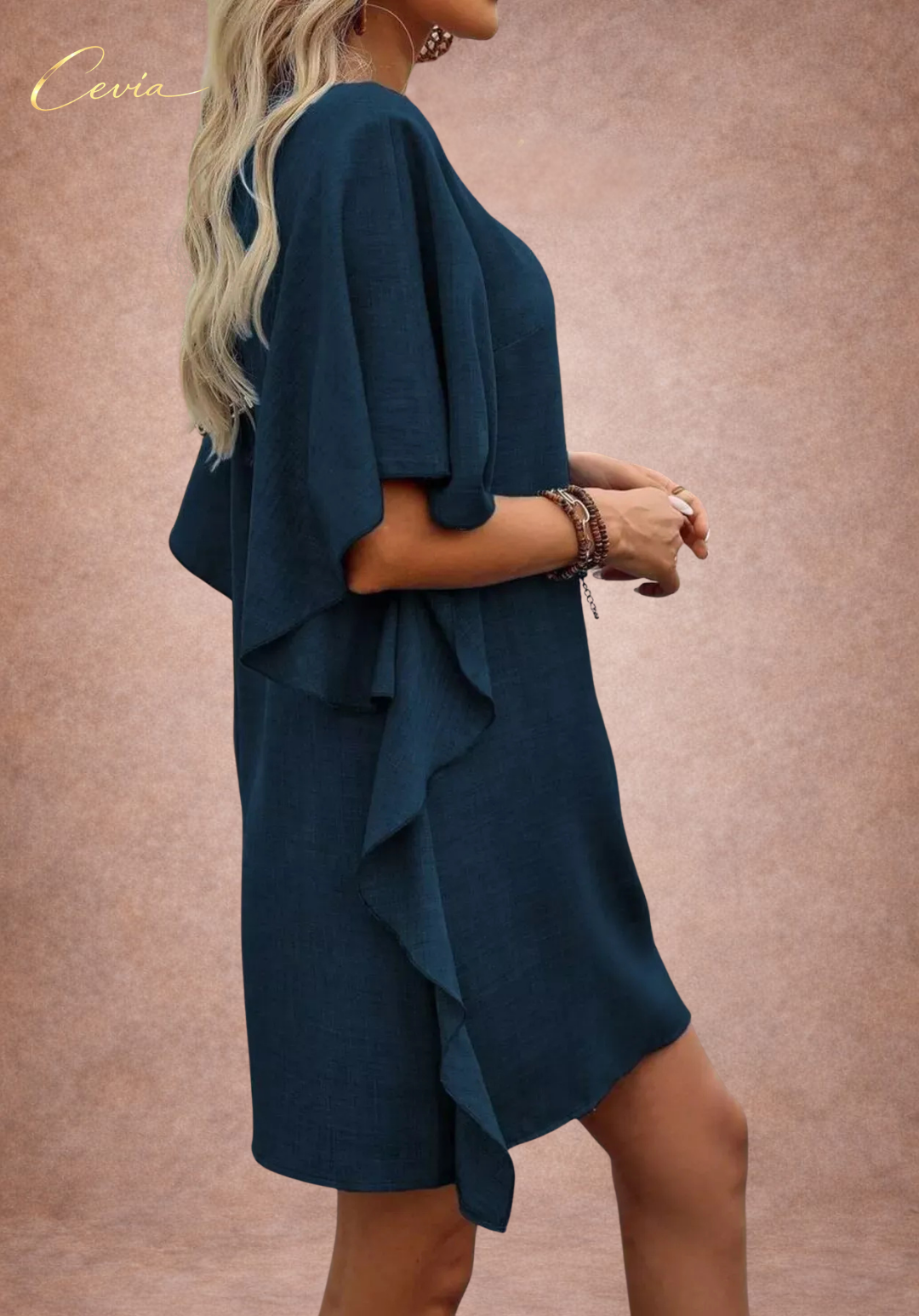 The Effortless Flow Ruffle Dress
