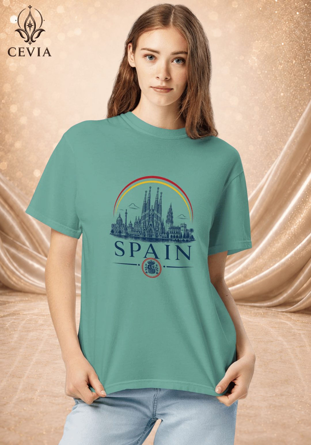 The Spain Supporter Graphic Tee
