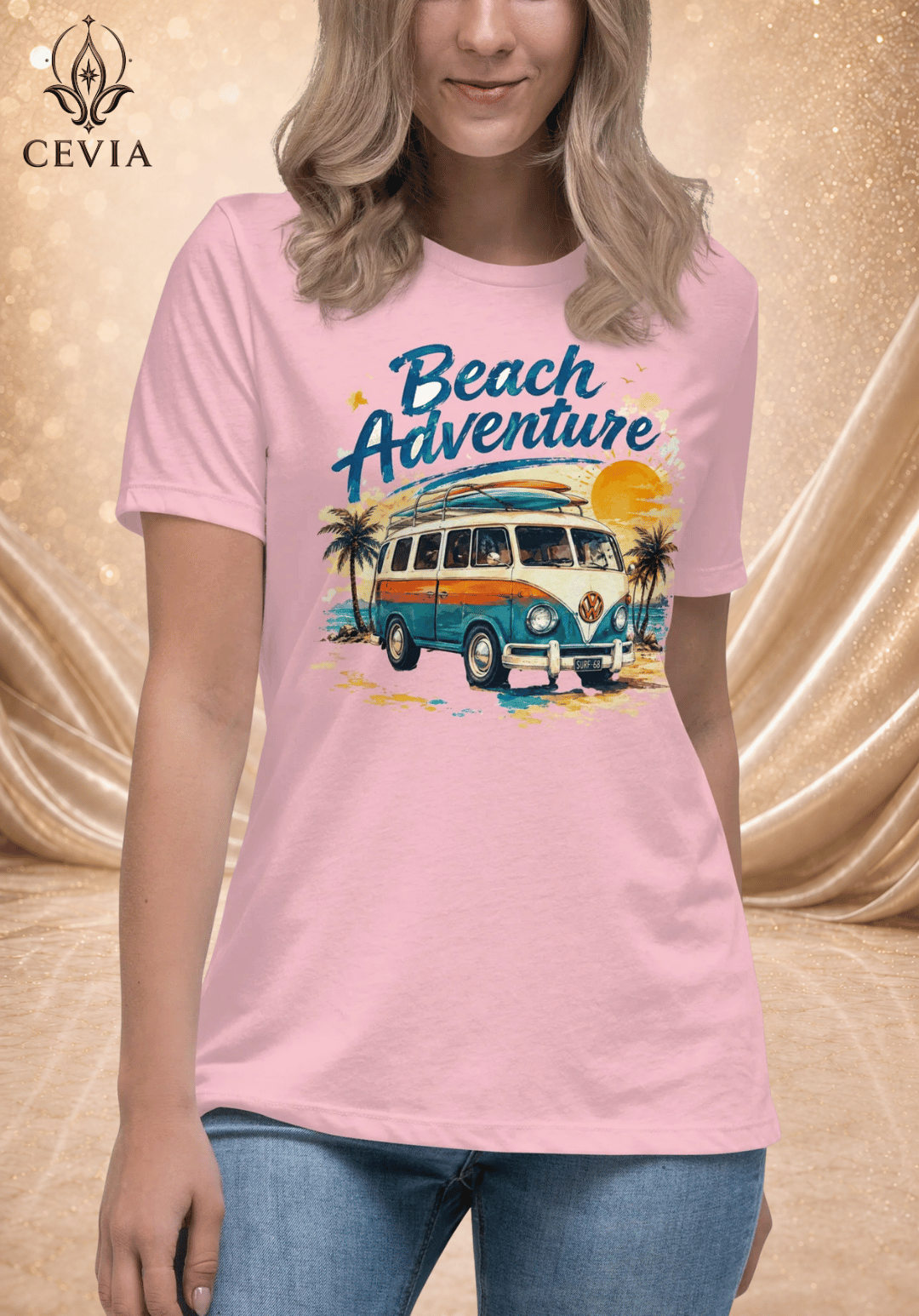 The Beach Adventure Graphic Tee