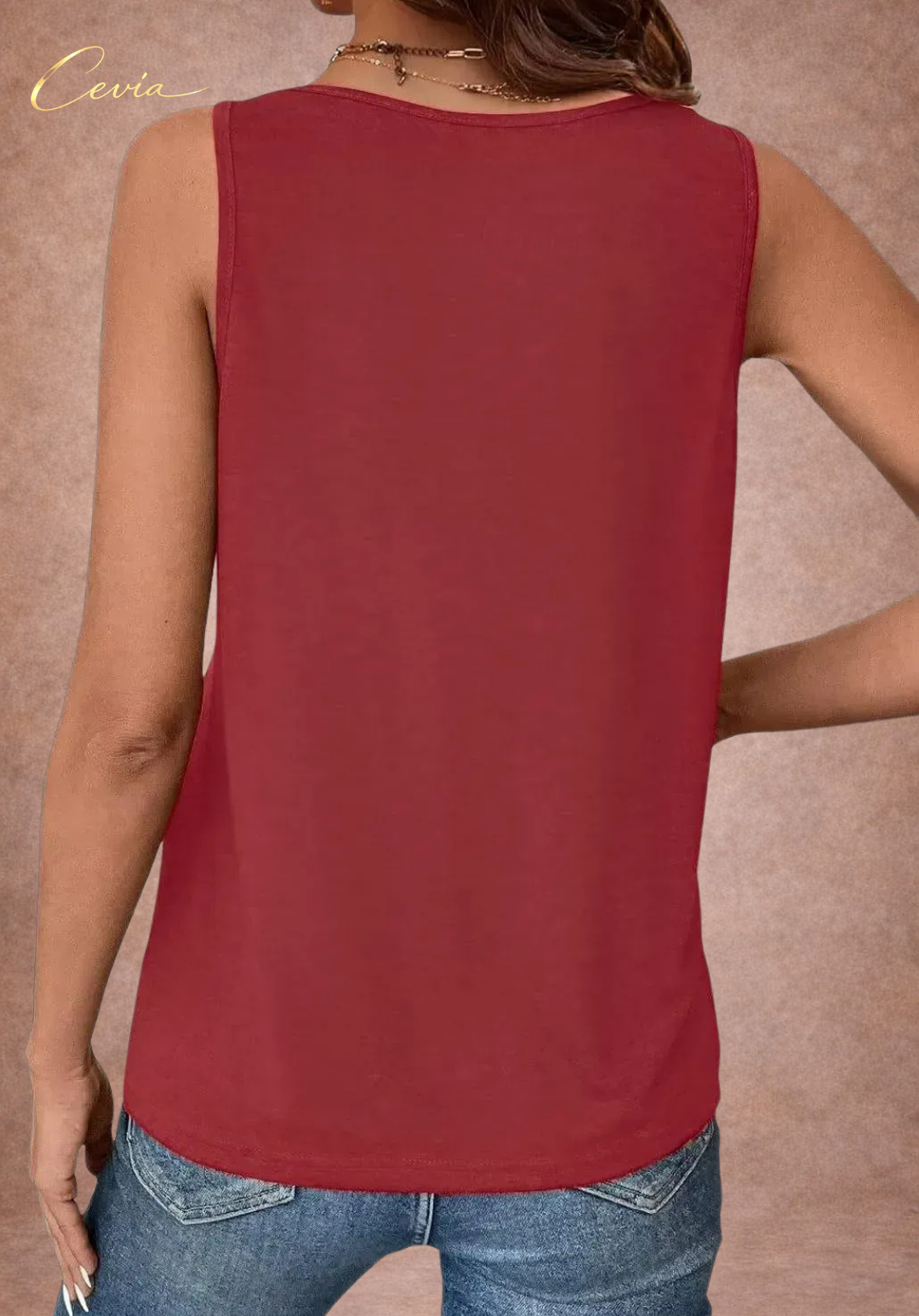 The Rosalie Soft Drape Tank