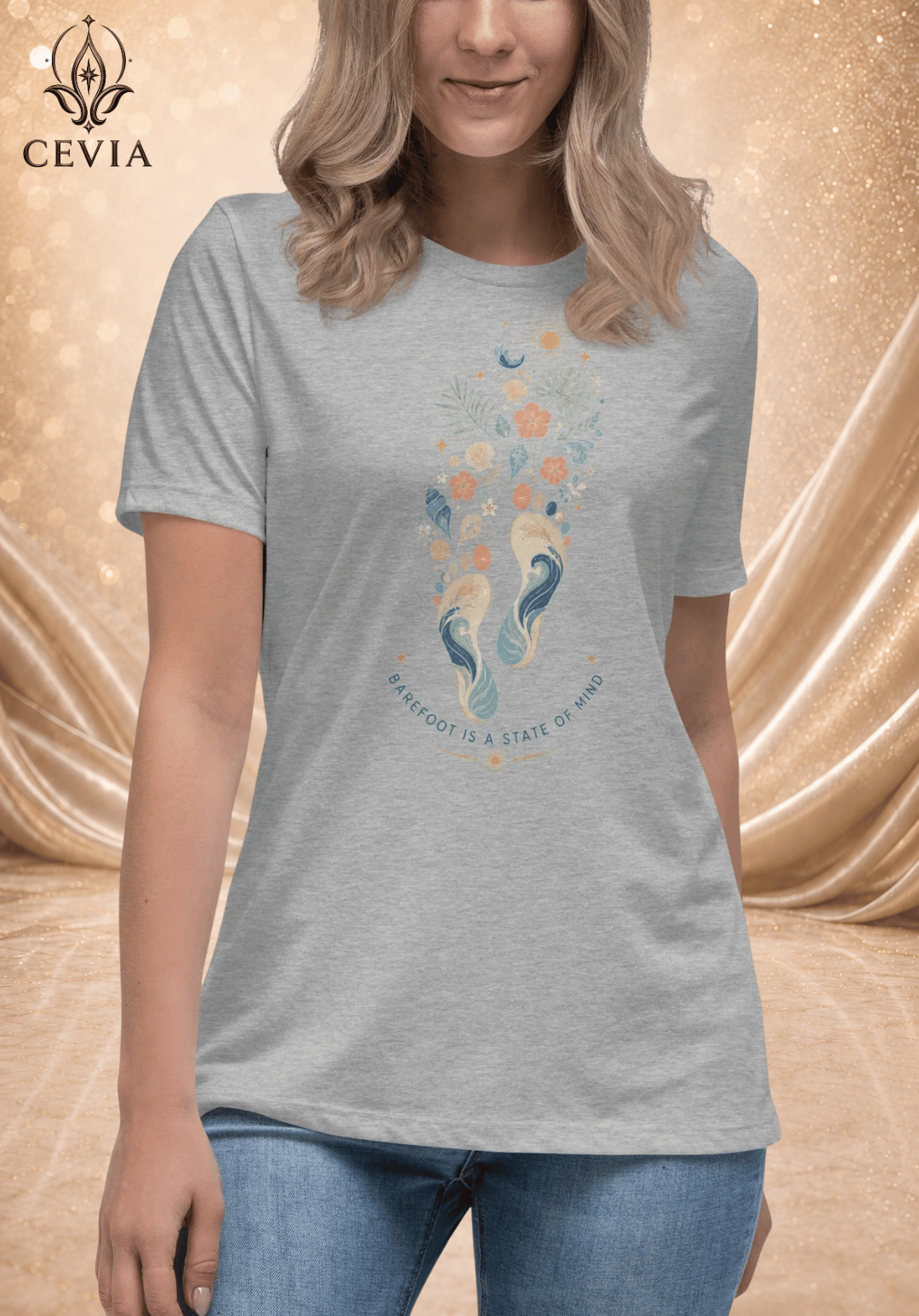 The Barefoot State of Mind Graphic Tee