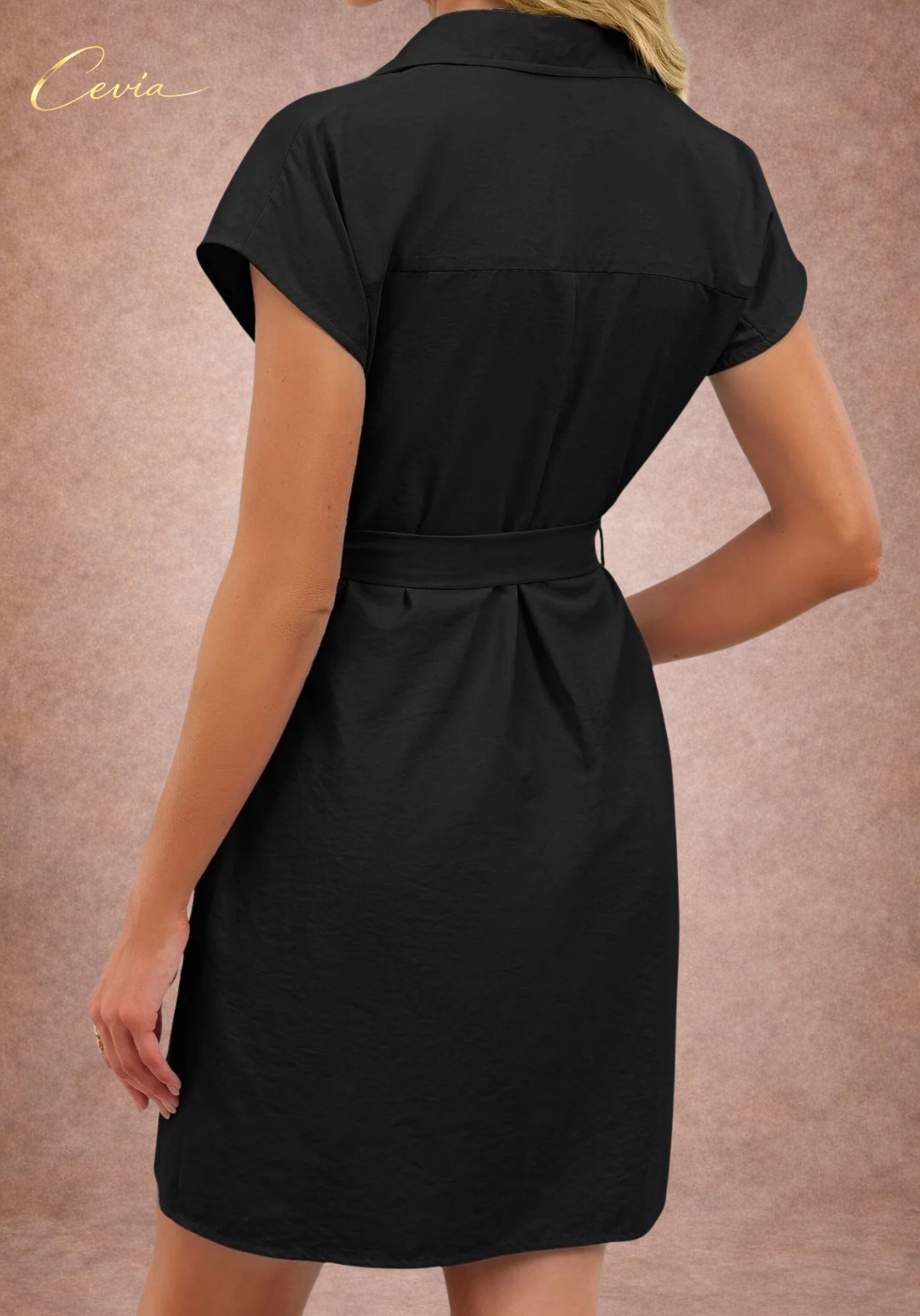 The Savina Tailored Shirt Dress