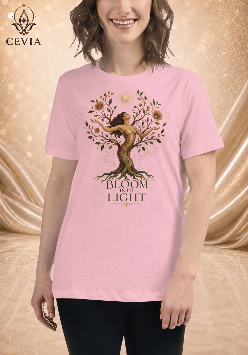 The Bloom Into Light Graphic Tee
